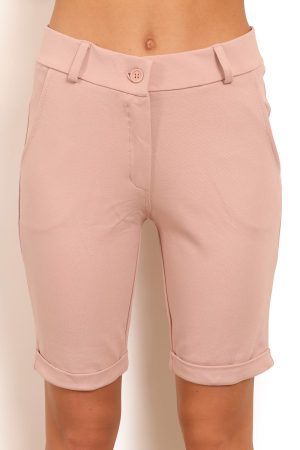 Shorts i støvet rosa style 7663