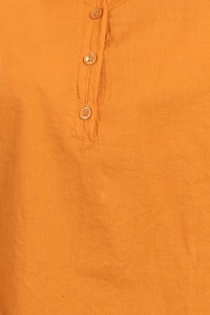 Klassisk skjorte i lys brændt orange style 1147