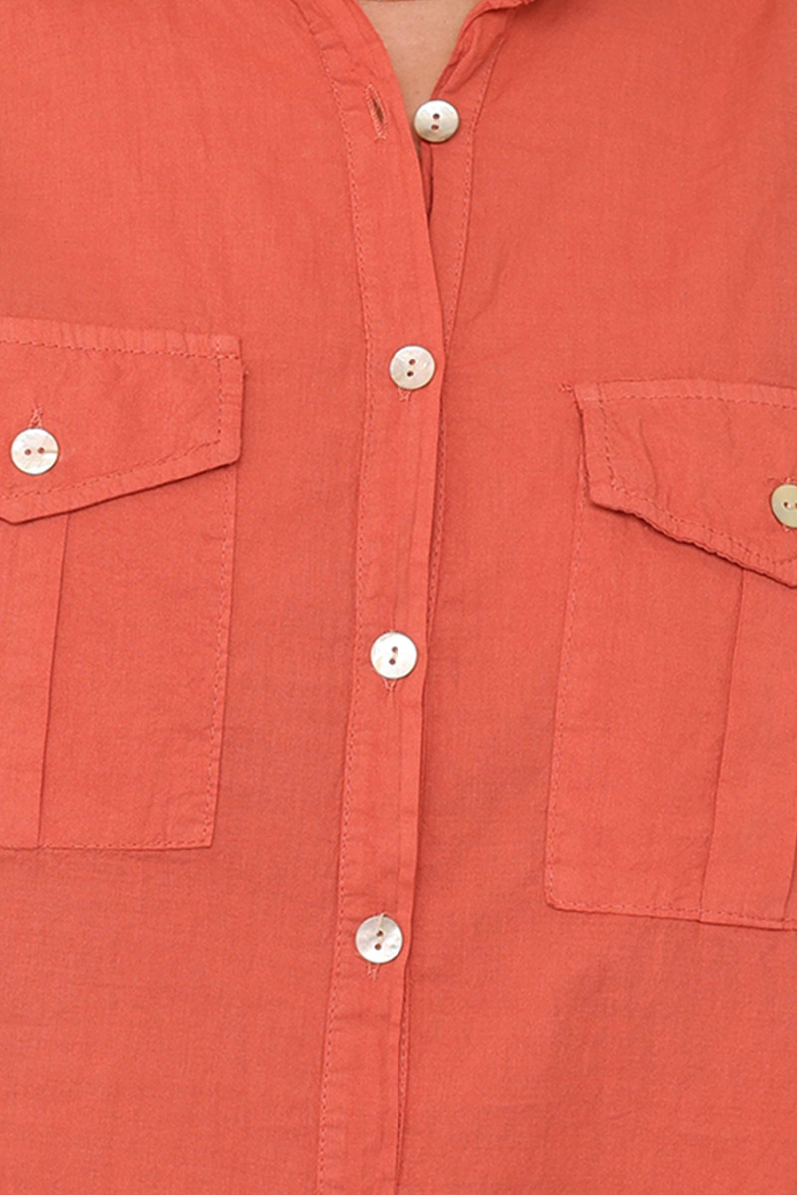 Skjorte i orange style 1947