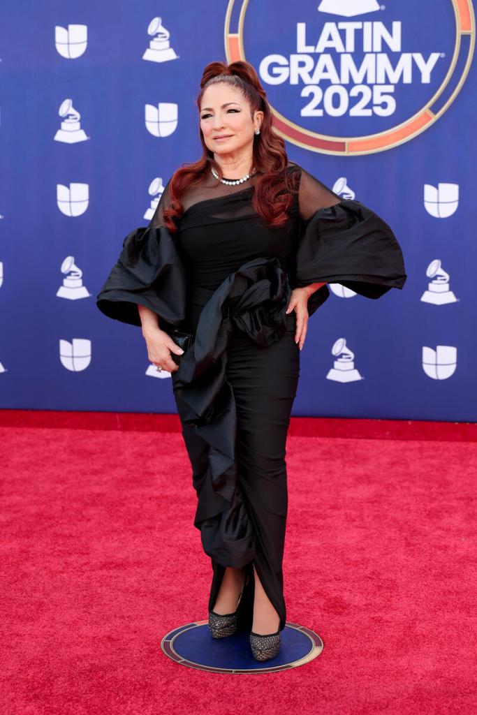 Gloria Estefan at the 26th Annual Latin GRAMMY Awards held at the MGM Grand Garden Arena on November 13, 2025 in Las Vegas, Nevada.