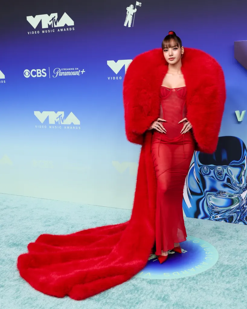 Lisa at the 2026 MTV Video Music Awards held at Peacock Theater on September 27, 2026 in Los Angeles, California.