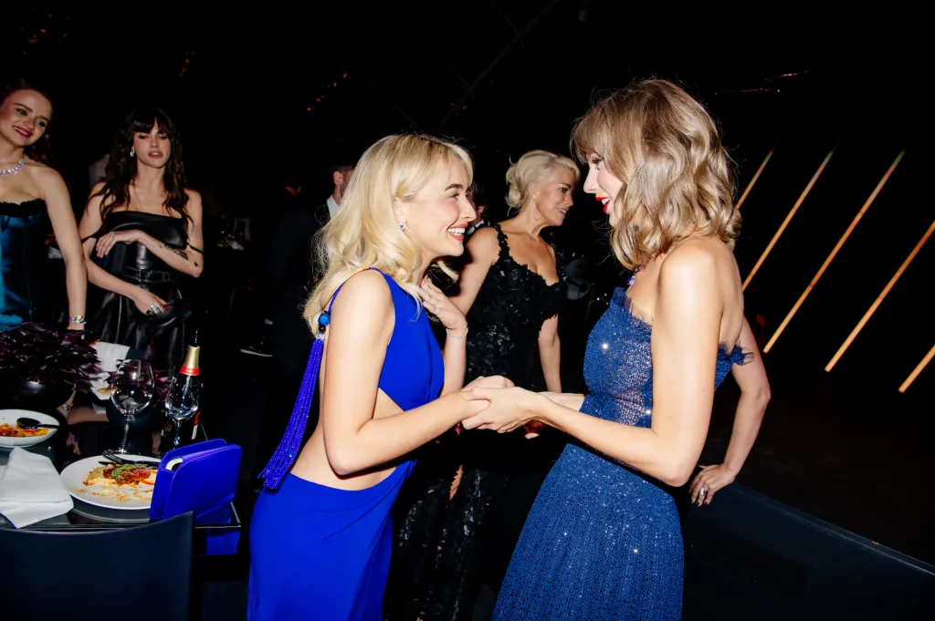 Sabrina Carpenter and Taylor Swift